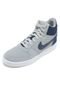 Tênis Nike Court Borough MID Cinza/Azul-Marinho - Marca Nike Sportswear
