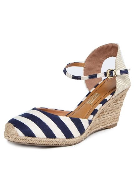 Scarpin Espadrille Santa Lolla Corda Azul - Marca Santa Lolla