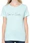 Blusa Calvin Klein Jeans Lettering Azul - Marca Calvin Klein Jeans