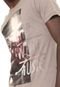 Camiseta Triton Estampada Bege - Marca Triton