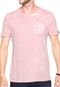 Camiseta Replay Bolso Floral Rosa - Marca Replay