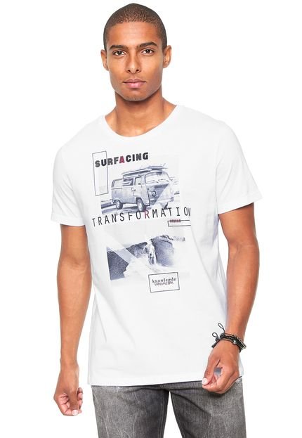 Camiseta Habana Estampada Branca - Marca Habana