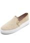 Slip On Dumond Pesponto Bege - Marca Dumond