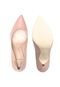 Scarpin Couro Dumond Bico Fino Nude - Marca Dumond