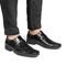 Sapato Social Masculino Verniz Uniforme Trabalho Com Fivela Preto - Marca AR CALÇADOS
