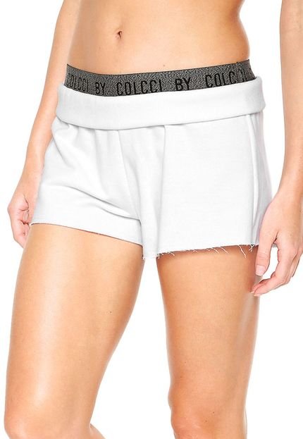 Short Colcci Fitness Curto Comfort Branco - Marca Colcci Fitness