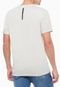 Camiseta Masculina Reissue Tinto Sujo Calvin Klein - Areia - Marca Calvin Klein Jeans