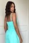 Conjunto Short e Cropped Linho Marizz  Verde Tiffany - Marca Cia do Vestido