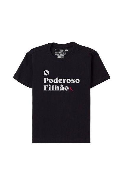 Camiseta Poderoso Filhão Reserva Mini Preto - Marca Reserva Mini