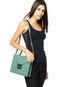 Bolsa Carteiro Croco Impious Verde - Marca Santa Lolla