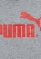 Camiseta Large Logo Infantil Cinza - Marca Puma