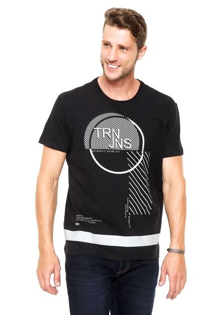 Camiseta Triton Regular Preto - Marca Triton