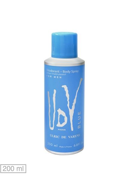 Desodorante UDV Blue 200ml - Marca Ulric de Varens