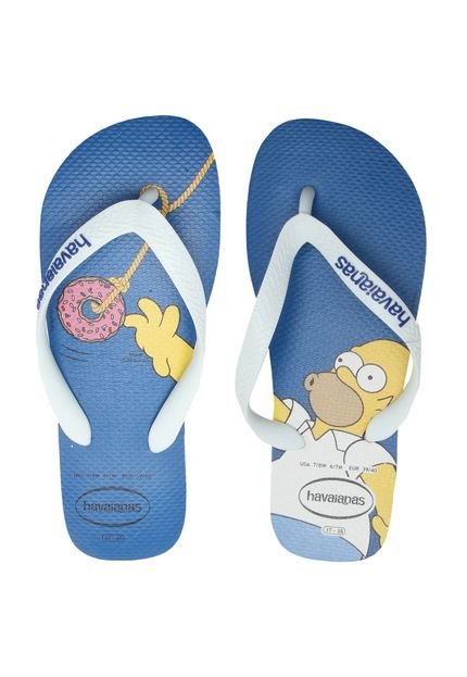 Sandália Havaianas Simpsons Azul - Marca Havaianas