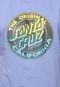 Camiseta Santa Cruz Cale Fade Azul - Marca Santa Cruz