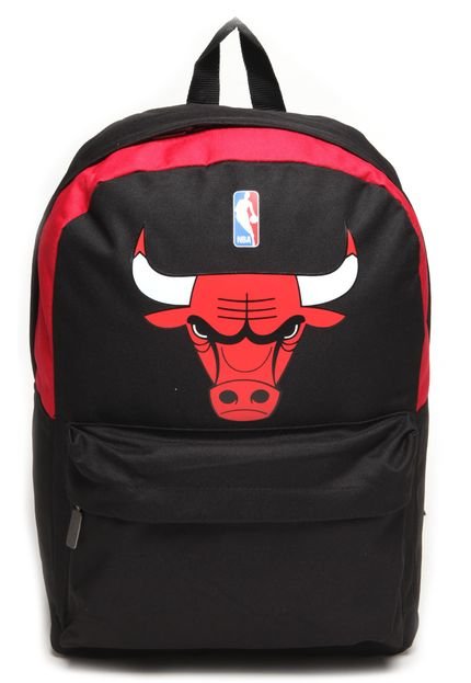 Mochila NBA Bulls Preta - Marca NBA