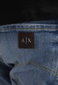 Calça Jeans AX ARMANI EXCHANGE Slim Estonada Azul - Marca AX ARMANI EXCHANGE