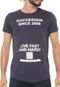 Camiseta Rock&Soda Lettering Azul-Marinho - Marca Rock&Soda