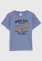 Camiseta Hering Kids Infantil Estampada Azul - Marca Hering Kids
