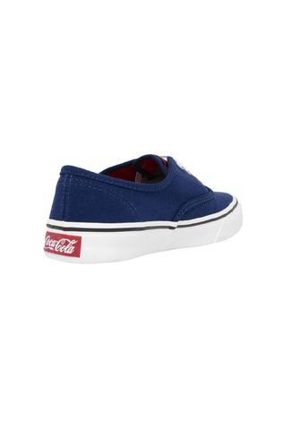 Tênis Coca Cola Shoes Kick Summer Azul-Marinho