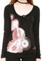 Camiseta Desigual Valery Preta - Marca Desigual