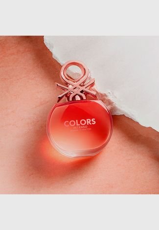 Perfume 80ml Colors Rose Intenso Eau de Parfum Benetton Feminino