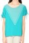 Blusa Kaliska Franzida Verde - Marca Kaliska