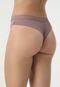 Calcinha Calvin Klein Underwear Fio Dental Micro Infinite Flex Lilás - Marca Calvin Klein Underwear