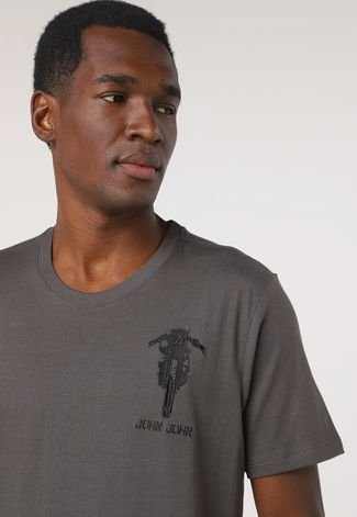 Camiseta John John Moto Grafite - Compre Agora