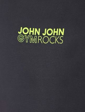 Camiseta John John Masculina Rg Gym Rocks Preta - Compre Agora