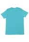 Camiseta Rusty Menino Estampa Frontal Azul - Marca Rusty