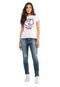 Camiseta Flower Power Guess - Marca Guess