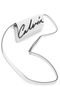 Bolsa Calvin Klein Lettering Branca - Marca Calvin Klein