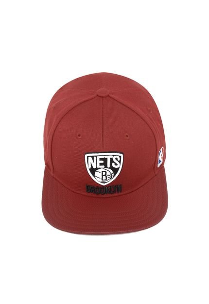 Boné adidas Originals Strapback NBA Brooklyn Nets Vermelho - Marca adidas Originals
