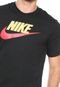 Camiseta Nike Sportswear M Nsw Icon Fut Preta - Marca Nike Sportswear