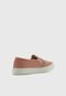 Slip On DAFITI SHOES Croco Nude - Marca DAFITI SHOES