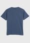 Camiseta Lemon Infantil Estampada Azul - Marca Lemon