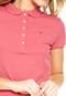 Camisa Polo Tommy Hilfiger Slim Rosa - Marca Tommy Hilfiger