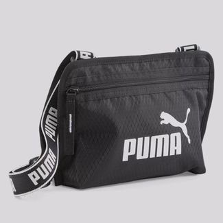 Bolsa Shoulder Bag Puma Core Base Preta e Branca