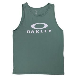 Camiseta Regata Oakley Bark Tank  - White - M Verde