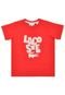 Camiseta Lacoste Kids Manga Curta Menino Vermelha - Marca Lacoste Kids