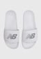 Chinelo Slide New Balance Sd130 Branco - Marca New Balance