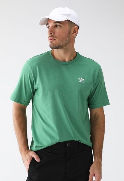 Camiseta adidas Originals Reta Essentials Verde - Marca adidas Originals