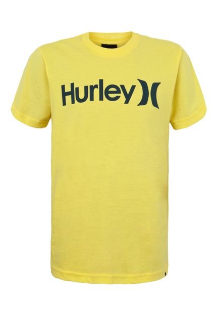 Camiseta Hurley Silk Juv. One e Only Amarela - Marca Hurley