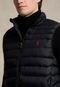 Colete Puffer Polo Ralph Lauren Sleepwear for Men Gola Alta Preto - Marca Polo Ralph Lauren Sleepwear for Men