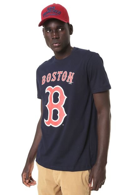 Camiseta New Era Boston Red Sox Azul-marinho - Marca New Era