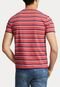 Camiseta Polo Ralph Lauren Listras Vermelha - Marca Polo Ralph Lauren