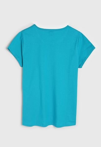 Camiseta Brandili Infantil Lisa Azul