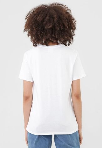 Camiseta Fila Basic Letter Branca
