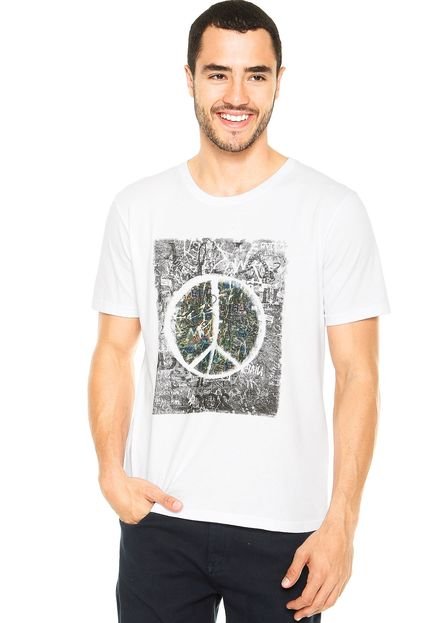 Camiseta M. Officer Peace Branca - Marca M. Officer